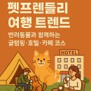 펫프렌들리 여행 트렌드: 반려동물과 함께하는 글램핑·호텔·카페 코스