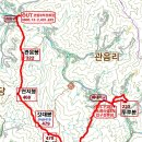 두루봉(223m) 갑산(470m) 깃대봉(475m△이천412) 연지봉(468m)관음봉(322m)/경기광주퇴촌 이미지