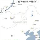 바이칼 호수지도 / 알혼섬 트레킹 개념도 이미지