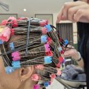 뽀글이헤어앞 | 박승철헤어스투디오 부평점 민경실장 숏단발히피펌 후기