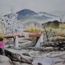 한국수묵화(오후) 이미지