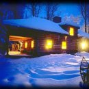 통나무집 이미지