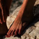 다양한 각도의 발 및 신발 그리기 이미지