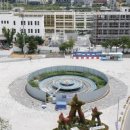 원형분수대 이미지