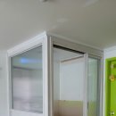 씨유 진주금산흥한점 | 진주 금산 흥한골든빌 ㄱ자 중문 철거 후 초슬림 3연동 중문 시공 후기