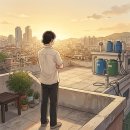 바람아래 - 서귀포시 성읍민속로 89 | 옥상파라솔 바람 대비부터 자외선까지 한 철 써본 솔직 후기