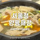 서울정 양평해장 - 과천시 | 과천 지식정보타운 해장국 맛집 서울정 양평해장 내돈내산 후기