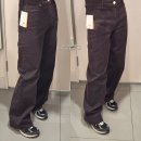 158 | H&amp;M 신상 브라운 팬츠 158cm 착용핏 사이즈 후기