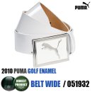 PUMA GOLF ENAMEL BELT WIDE 푸마골프 에나멜 벨트 와이드!!★골프용품/골프벨트/푸마벨트 이미지