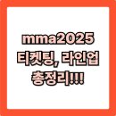 MMA 2025 티켓팅 부터 라인업까지! 이미지