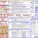 히브리어 Strong Number 스트롱번호 3444번에 계시되어 있는 יְשׁוּעָה yeshuah 예슈아님의 거룩하신 이름은 이렇게 변개 되었다 이미지