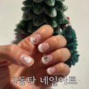 청림초등학교 | 2동탄 네일아트 눈사람 젤네일 후기 | 메이크유네일