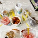 왓츠디스 | 메가커피 김치볶음밥 통쏘시지 김볶밥 가격 꿀수박주스 팥빙 젤라또 파르페 포장 후기