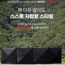 내돈내산)캠핑 버팔로 오토 윈드 스크린 원터치 바람막이 후기