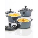 ＜Le creuset＞ 르크루제 스톤웨어 미니원형 냄비 10cm 3종 세트 / 독일구매대행 / 유로드림 이미지