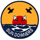 전범기를 단 미국전투기?? 선다우너즈(sundowners) 이미지