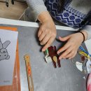 도어벨, 글라스아트벽시계 만들기A | 성남 글라스아트 벽시계,도어벨 만들기 원데이클래스 후기