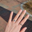 최씨공방 | 빈티지 티파니앤코 1837네로우 링 와이드 9호 + 사이즈 10.5호로 늘린 후기 [흑곰최씨, 꽃세사리공방]