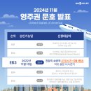 2024년 11월 미 영주권-취업이민 3순위 현황 by 이화엔클렉스 미국간호사 학원 이미지