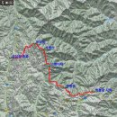 용서기 백두대간 南進9차구간 (백복령~석병산~삽당령)을 北進이모저모 !! 이미지