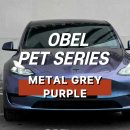 강남랩핑 테슬라 랩핑 OBEL METAL GREY PURPLE 메탈 그레이 퍼플 후기