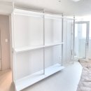 롯데캐슬1단지아파트 경로당 | 우경 시스템 행거 부산 구서롯데캐슬 1단지 아파트 심플 is 최고! 구화이트 프레임 드레스룸 &amp; 펜트리 설치