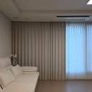 사계절커튼 | 거실 분위기 완성! 화이트 쉬폰커튼 + 베이지 사계절커튼 시공 후기