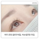파주 운정 속눈썹연장 맛집 넬로우네일｜LED 연장 JC컬 자연스러운 후기