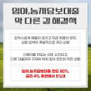 한도로 | 임야,농지담보대출 한도,dsr 해결 핵심은 사업자와 경영체등록증 실행 후기