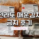 전라도김치 | 전라도 매운김치 금치 후기｜1~4단계 맵기 비교 + 맛있게 매운 불김치전 해먹기