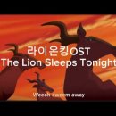 #월트디즈니애니메이션#라이온킹#The Lion Sleeps Tonight#악보구매링크사용하세요 이미지