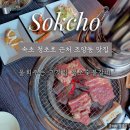 씨유 속초EXPO 점 | [속초] 물회주는 고깃집, 청초숯불갈비 쏘쏘한 솔직 후기 (feat. 애견 동반 가능)