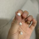 리본빛 ribbonbit | pearl earring 진주 드롭 이어링 후기