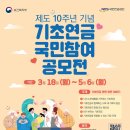 [코드씨 - 공모전] 기초연금 제도 10주년 기념 국민참여 공모전 이미지