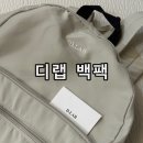 DLAB | 디랩 DLAB 페그 백팩 아이보리 색상 착용 후기 유광오링키링