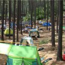 백운산 자연휴양림 야영장 이미지