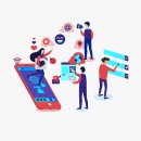 (스마트폰으로 즐기는) 디지털 리터러시 이미지