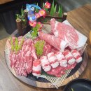 원주 무한리필 푸짐했던 문막 고기집 황민달이네 숯불구이