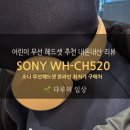 아이선물 추천 소니 무선헤드셋WH-CH520 솔직후기