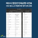 [2024년 12월 05일 목요일] 경강선 감축운행 안내 이미지