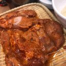 숯불 돼지 닭 이미지