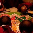 티벳(Tibet)여행_ '만다라(Mandala)' 그리는 모습 ; 라싸 라모체 사원에서 이미지