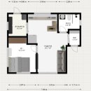 주말주택 &amp; 귀촌주택 평면안(13평 , 15평) 이미지