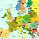 유럽지도 자세히 보기(한글)＜서유럽지도 + 동유럽지도＞ 이미지