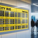 시내버스터미널 이미지