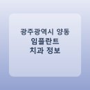 노경완치과의원 | 광주광역시 양동 임플란트 비용·가격·후기 총정리