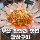 부산 여행 유혜주 픽 부산 광안리 맛집 갈삼구이