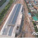 천왕차량기지 태양광발전소 이미지