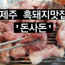 돈사돈구좌흑돼지 이미지