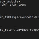 Re: 오늘의 마지막 문제: 사이즈 100m 로 undo tablespace 를 생성하고 ... 이미지